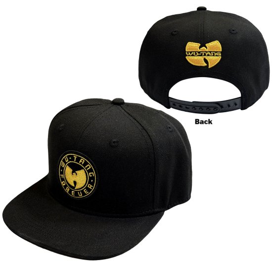 Cover for Wu-Tang Clan · Wu-Tang Clan Unisex Snapback Cap: Forever (Black) (Back Print) (Cap) (2025)
