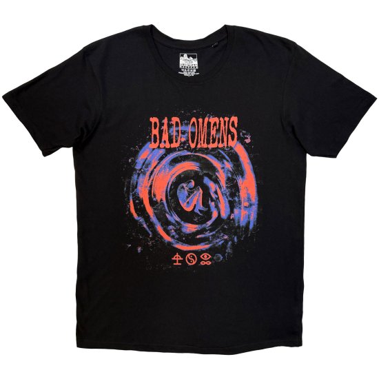 Cover for Bad Omens · Bad Omens Unisex T-Shirt: The Drain (Black) (T-shirt) [size S]