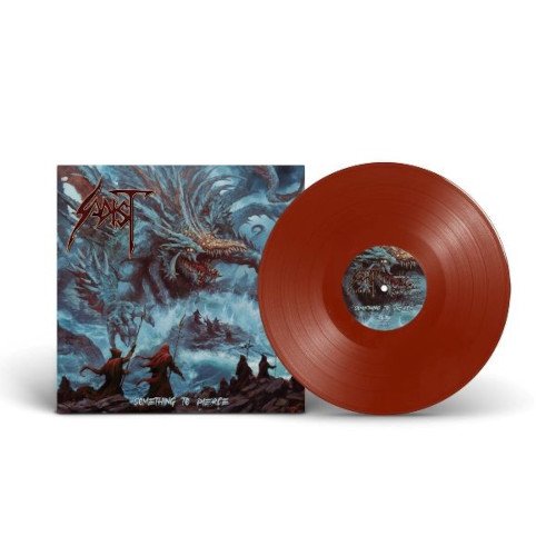 Cover for Sadist · Something to Pierce (Red Vinyl) (LP) (2025)