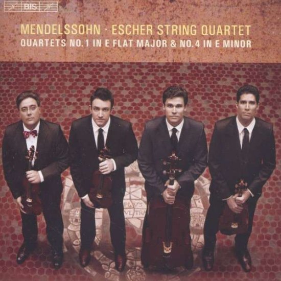 Cover for Mendelssohn / Escher String Quartet · String Quartets Nos. 1 &amp; 4 (SACD) (2015)