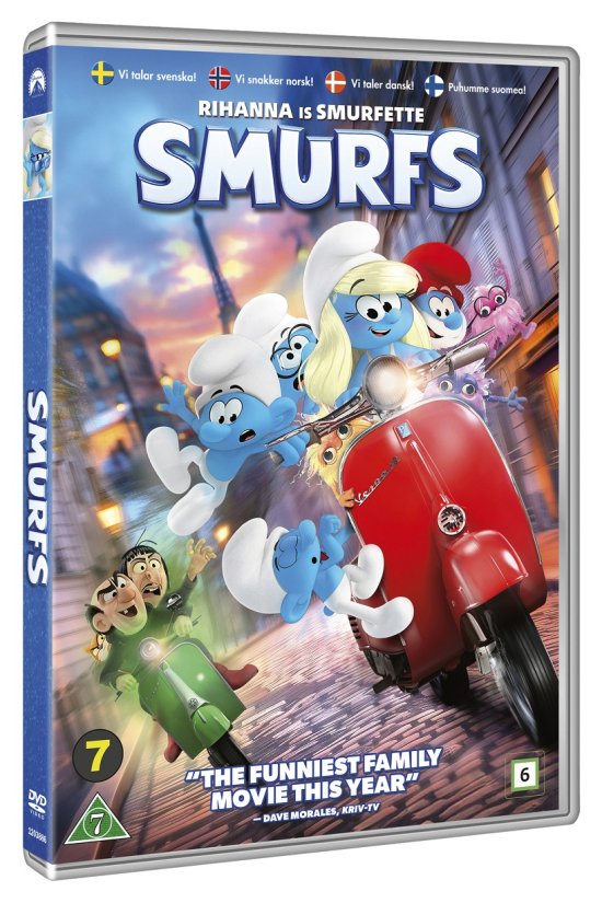 Cover for Smurfs / Smølferne (2025) (DVD) [Nordic edition] (2025)