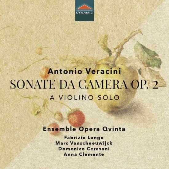Cover for Ensemble Opera Qvinta · Antonio Veracini: Sonate Da Camera Op. 2 (CD) (2020)