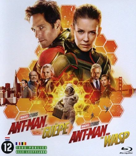 Cover for Ant-Man &amp; The Wasp (Blu-ray) (2018)