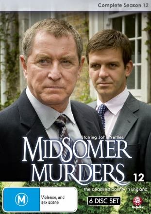 Cover for Midsomer Murders - Season 12 (DVD) (2015)