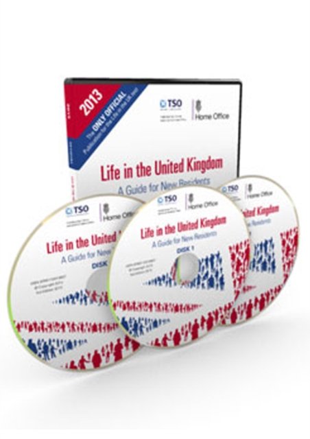 Cover for Great Britain: Home Office · Life in the United Kingdom: a guide for new residents (audio CD) (CD-ROM) [3rd edition] (2013)