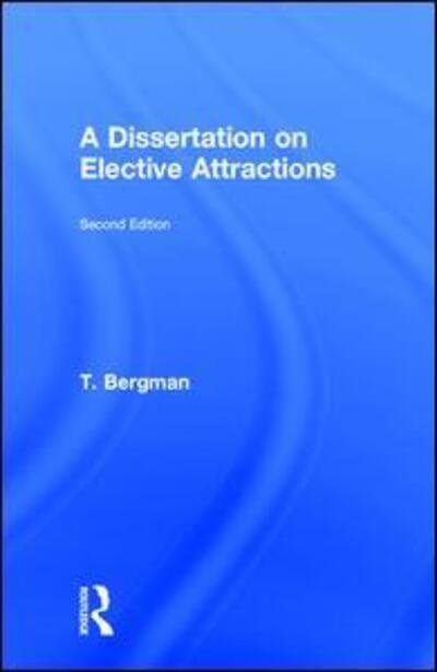 Cover for Torbern Bergman · A Dissertation of Elective Attractions (Paperback Book) (2015)