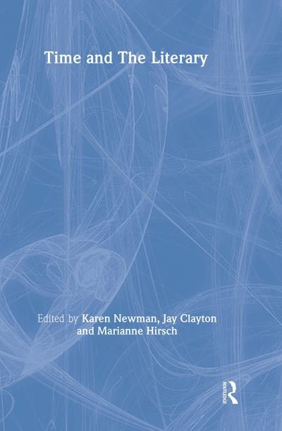Cover for Time and the Literary - Essays from the English Institute (Hardcover Book) (2002)