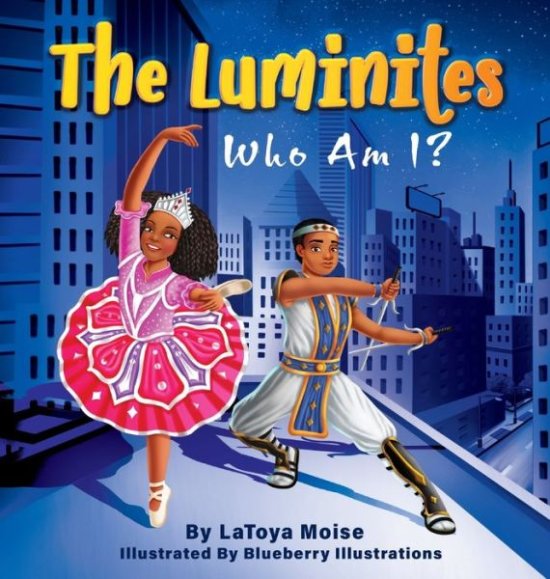 Cover for Moise LaToya Moise · The Luminites : Who Am I? (Hardcover Book) (2022)