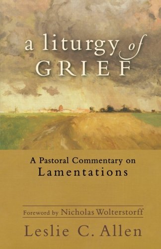 Cover for Leslie C. Allen · A Liturgy of Grief – A Pastoral Commentary on Lamentations (Paperback Book) (2011)