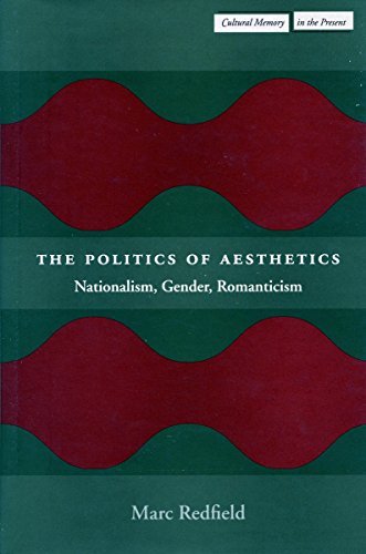 Cover for Marc Redfield · The Politics of Aesthetics: Nationalism, Gender, Romanticism - Cultural Memory in the Present (Hardcover Book) [New edition] (2003)