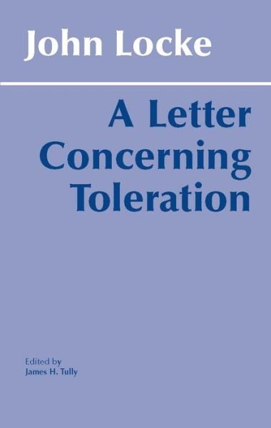 Cover for John Locke · A Letter Concerning Toleration (Paperback Book) (1983)