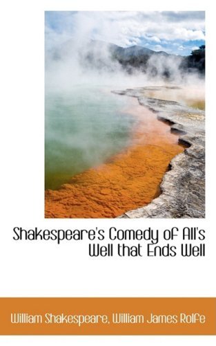 Cover for William Shakespeare · Shakespeare's Comedy of All's Well That Ends Well (Paperback Book) (2009)