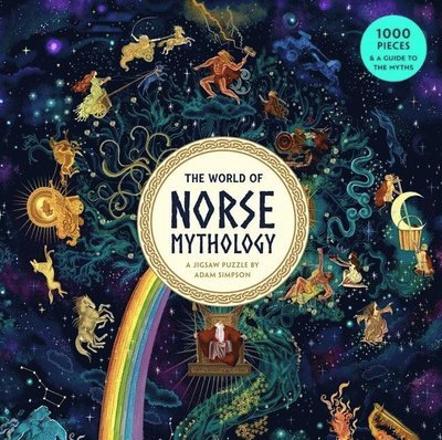 Cover for Gísli Sigurðsson · The World of Norse Mythology: A 1000-piece jigsaw puzzle by Adam Simpson (GAME) (2025)