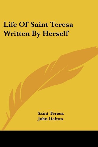 Cover for Saint Teresa · Life of Saint Teresa Written by Herself (Paperback Book) (2006)