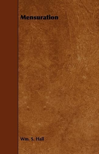 Cover for Wm S. Hall · Mensuration (Paperback Book) (2009)