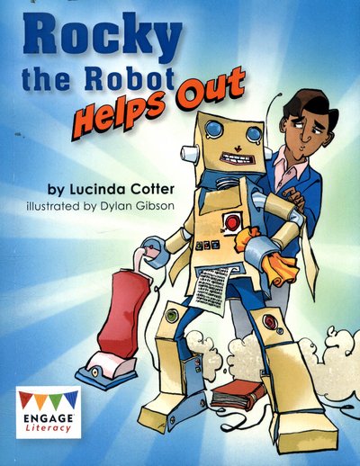 Cover for Lucinda Cotter · Rocky The Robot Helps Out (Book) (2017)