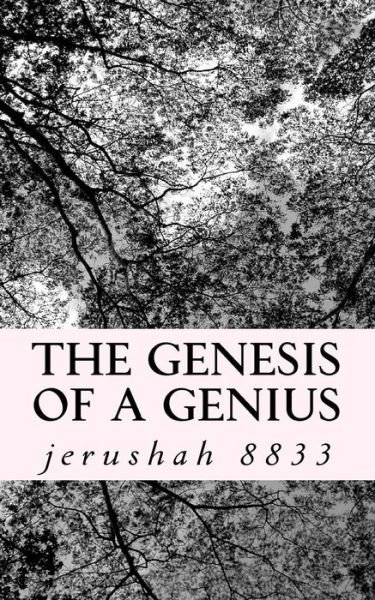Cover for Jerushah 8833 · The Genesis of a Genius (Paperback Book) (2013)