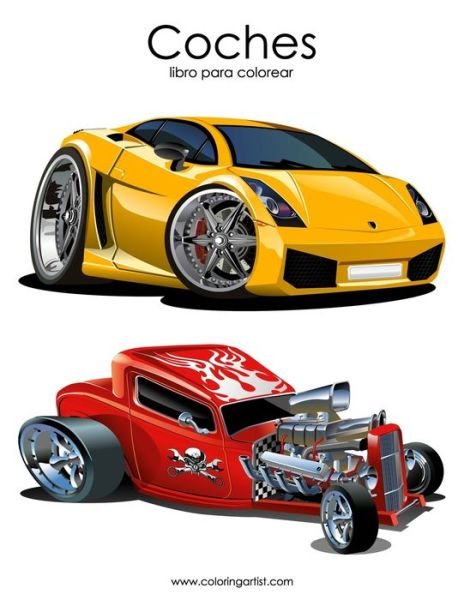 Cover for Nick Snels · Coches libro para colorear 1 (Paperback Book) (2016)