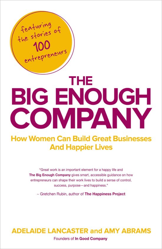 Cover for Adelaide Lancaster · The Big Enough Company (Paperback Book) (2012)
