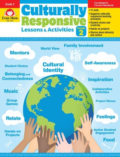 Cover for Evan-Moor Corporation · Culturally Responsive Lessons and Activities, Grade 2 Teacher Resource (Book) (2023)