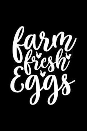 Cover for Recipe Journal · Farm Fresh Eggs (Paperback Book) (2019)