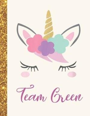 Cover for Black Personalized Notebook · Team Green (Paperback Book) (2020)