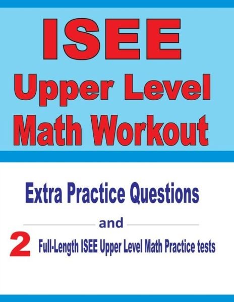 Cover for Reza Nazari · ISEE Upper Level Math Workout (Paperback Book) (2019)