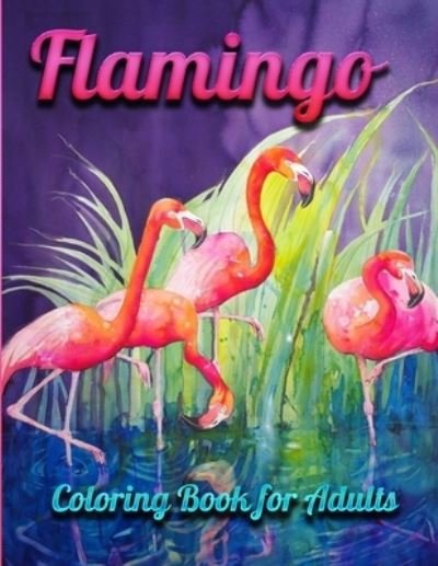 Cover for Masab Press House · Flamingo Coloring Book for Adults (Paperback Book) (2019)