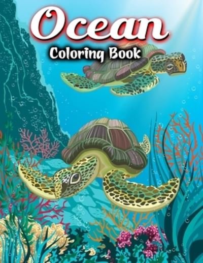 Cover for Jh Color House · Ocean Coloring Book (Paperback Book) (2019)