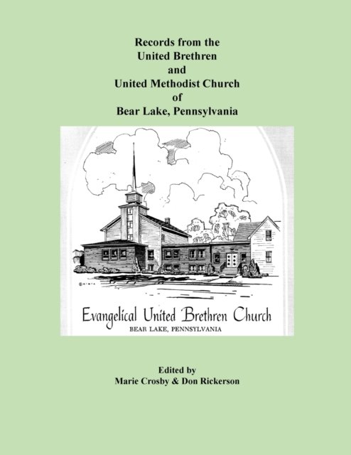 Cover for Marie Crosby · Bear Lake, PA Church Records (Paperback Book) (2022)