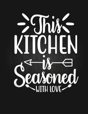 Cover for Recipe Journal · This Kitchen is Seasoned With Love (Paperback Book) (2019)