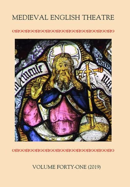Cover for Sarah Carpenter · Medieval English Theatre 41 - Medieval English Theatre (Paperback Book) (2020)