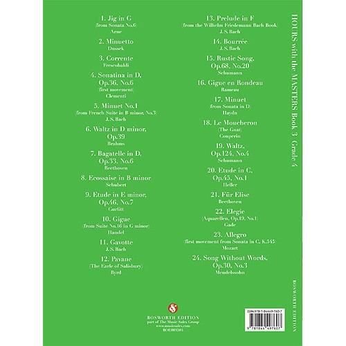 Cover for Hal Leonard Publishing Corporation · Hours With The Masters 3 (Book) (1998)