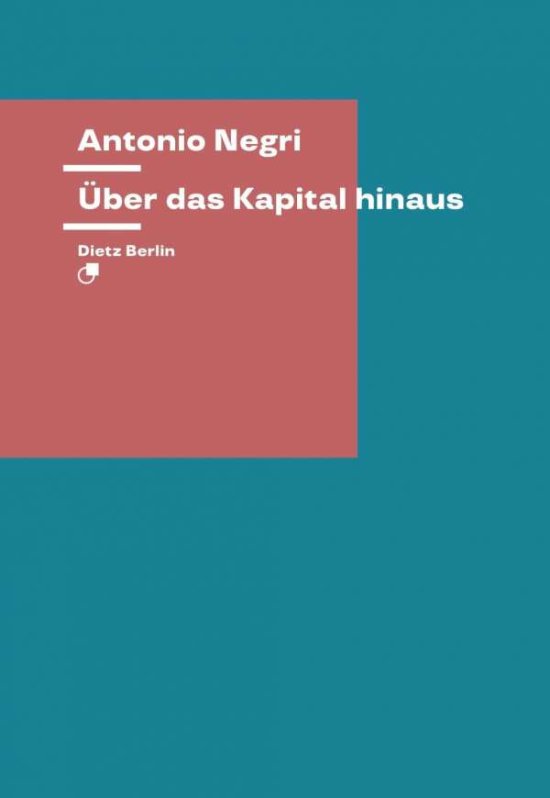 Cover for Negri · Über das Kapital hinaus (Book)