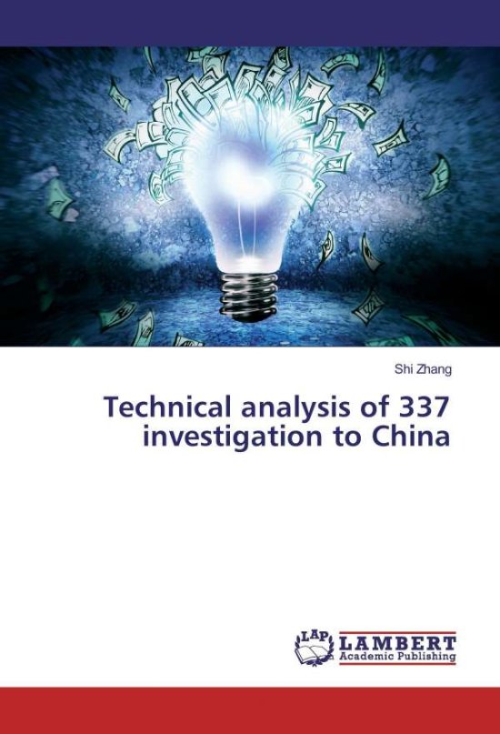Cover for Zhang · Technical analysis of 337 investi (Book)