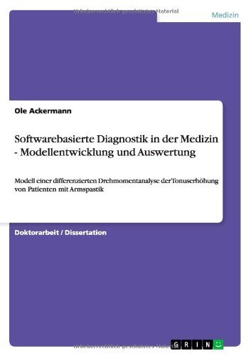 Cover for Ackermann · Softwarebasierte Diagnostik i (Book) [German edition] (2013)