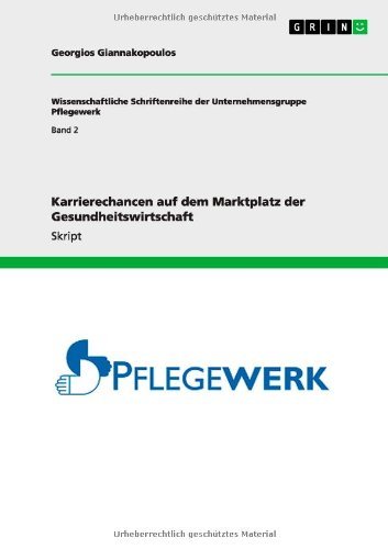 Cover for Giannakopoulos · Karrierechancen auf dem (Book) [German edition] (2013)