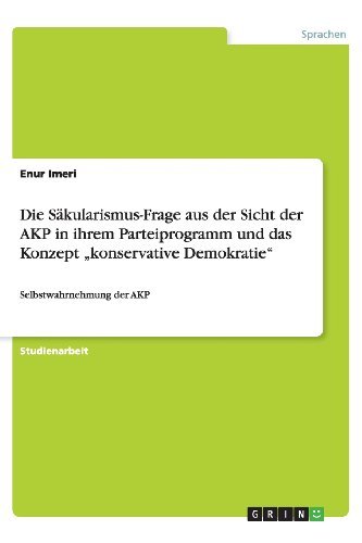Cover for Enur Imeri · Die Säkularismus-Frage aus der Sicht de (Book) [German edition] (2013)