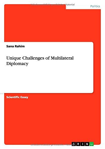 Cover for Sana Rahim · Unique Challenges of Multilateral Diplomacy (Paperback Book) (2015)