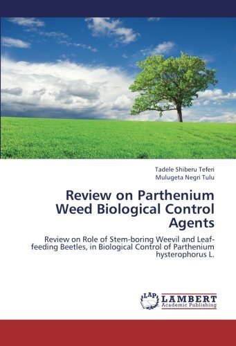 Cover for Mulugeta Negri Tulu · Review on Parthenium Weed Biological Control Agents: Review on Role of Stem-boring Weevil and Leaf-feeding Beetles, in Biological Control of Parthenium Hysterophorus L. (Paperback Book) (2012)