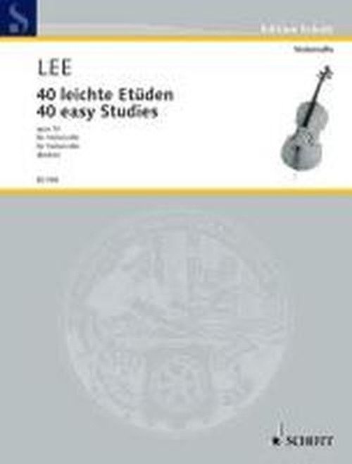 Cover for Sebastian Lee · 40 Easy Studies, Op 70: In The First Position (Book) (1985)
