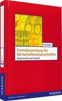 Cover for Fred Böker · Formelsamml.f.wirtschaftswiss. (Book)