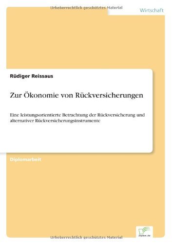 Cover for Rudiger Reissaus · Zur Okonomie Von Ruckversicherungen (Paperback Book) [German edition] (2001)