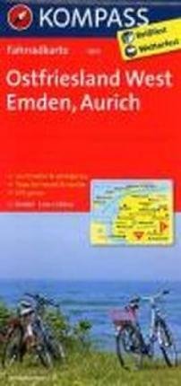 Cover for KOMPASS-Karten GmbH · KOMPASS Fahrradkarte 3031 Ostfriesland West, Emden, Aurich, 1:70000 (Map) (2017)