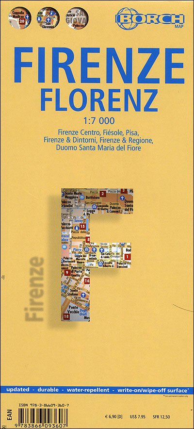 Cover for Borch GmbH · Borch City Maps: Firenze - Florence (Book) (2017)
