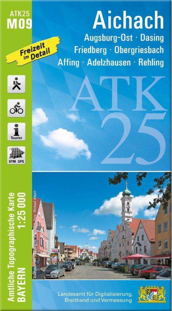 ATK25-M09 Aichach (Amtliche Topographis -  - 其他 -  - 9783899338607 - 