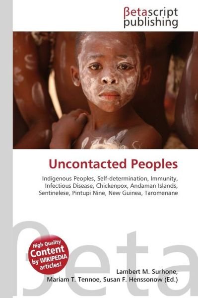 Cover for Surhone Lambert M · Uncontacted Peoples (Book) (2013)