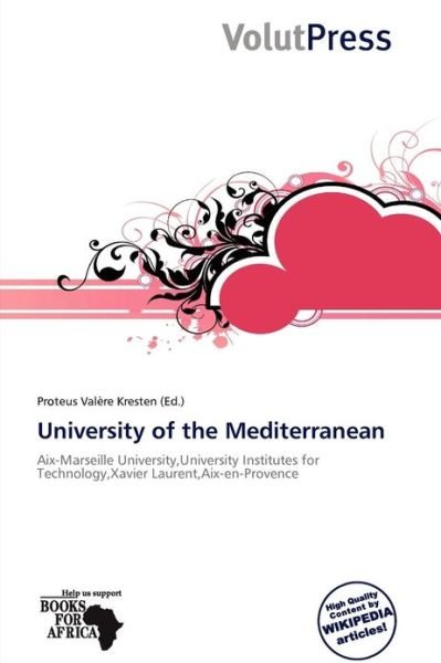 Cover for University of the Mediterranean (Book) (2011)