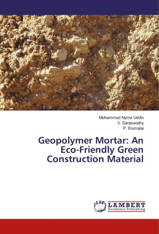 Cover for Uddin · Geopolymer Mortar: An Eco-Friendl (Book)