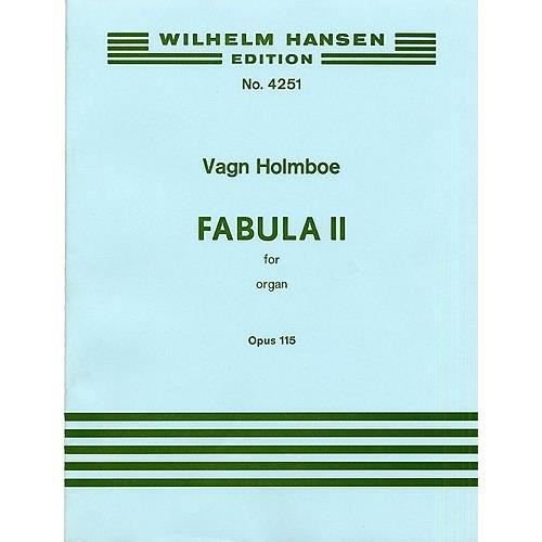 Cover for Vagn Holmboe · Vagn Holmboe: Fabula II Op.115 (Sheet music) (2015)